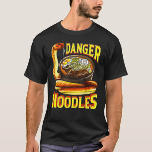 Schlange Lover Rattlesnake Gefahr Noodles Schlange T-Shirt