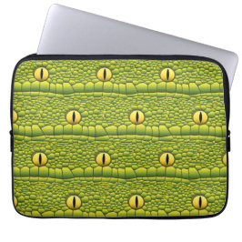 Schlange Lover Reptile Augen und Hautmuster Laptopschutzhülle