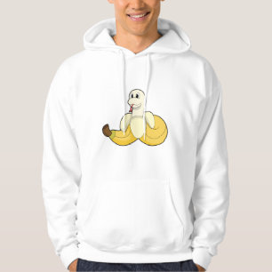 Schlange mit Banana Hoodie
