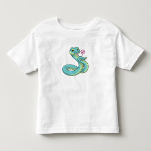 Schlange mit Lollipop Kleinkind T-shirt