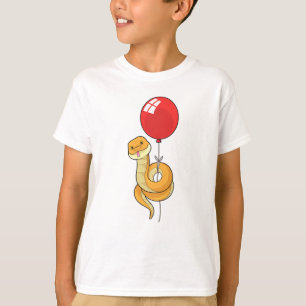 Schlange mit Luftballon T-Shirt
