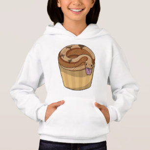Schlange mit Muffin Hoodie