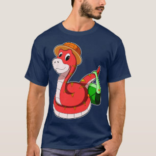 Schlange mit Purse Hat T-Shirt