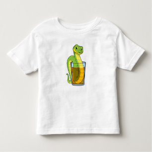 Schlange mit Saft Kleinkind T-shirt