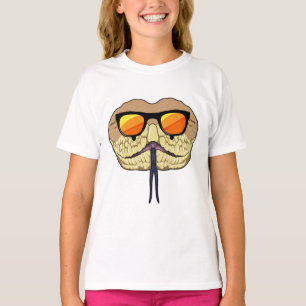 Schlange mit Sonnenbrille T-Shirt