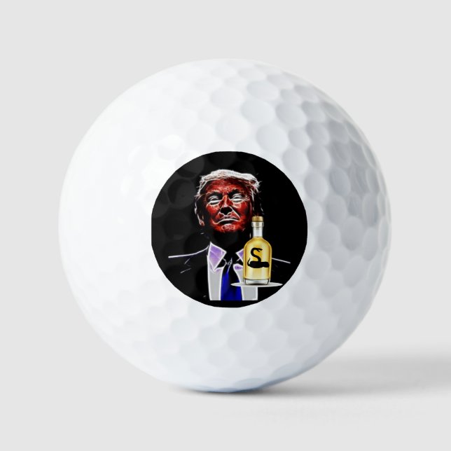 Schlange Öl Salesman Golf Balls Golfball (Vorderseite)