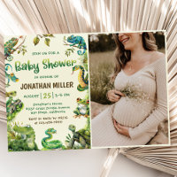 Schlange Reptile Baby Dusche Foto