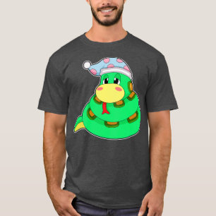 Schlange Schlafmütze T-Shirt