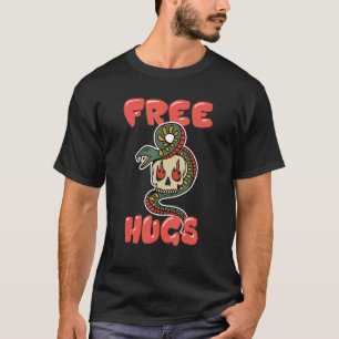 Schlange Schlange Schlange Schlange Skull Giftschl T-Shirt