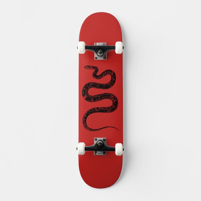 Schlange Skateboard (Vorderseite)