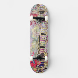 Schlange Skateboard kühl lebhaft farbig