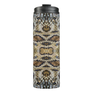 Schlange Skin Muster Textur Thermosbecher