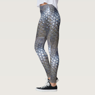Schlange Skin Texture Leggings