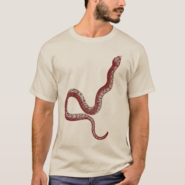 Schlange T-Shirt (Vorderseite)