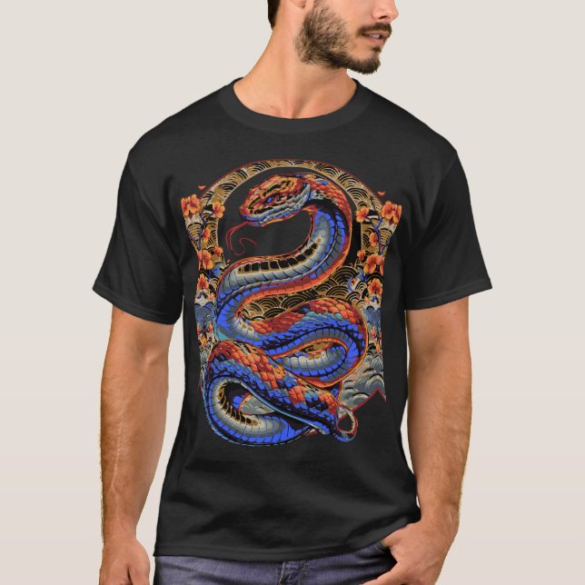 Schlange T - Shirt (Vorderseite)
