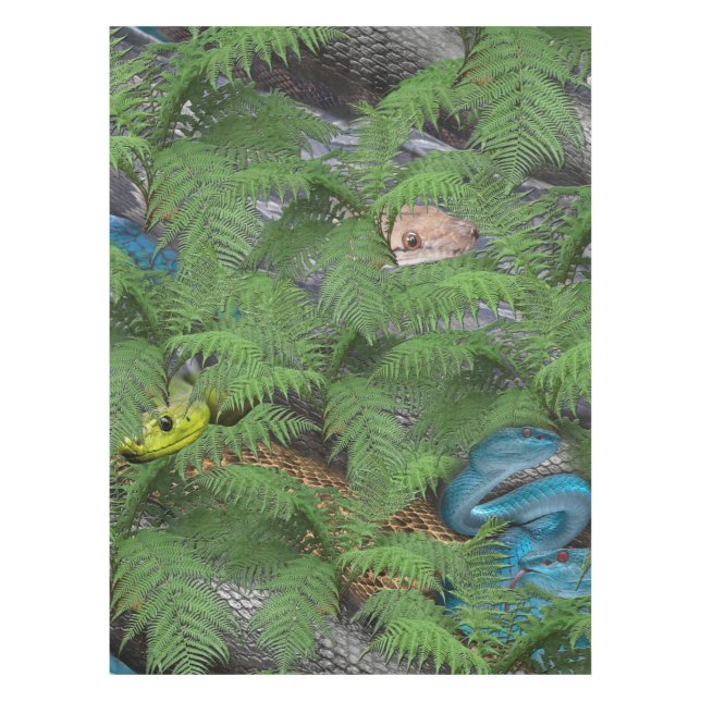 Schlange Tischdecke (Vorderseite)