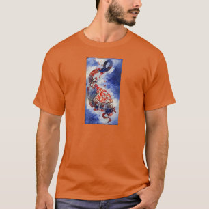 Schlange & Turtle qigong Design -  T-Shirt