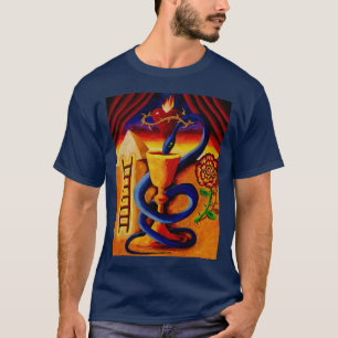 Schlange und Chalice T-Shirt