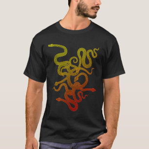 Schlange Ventwurf T-Shirt