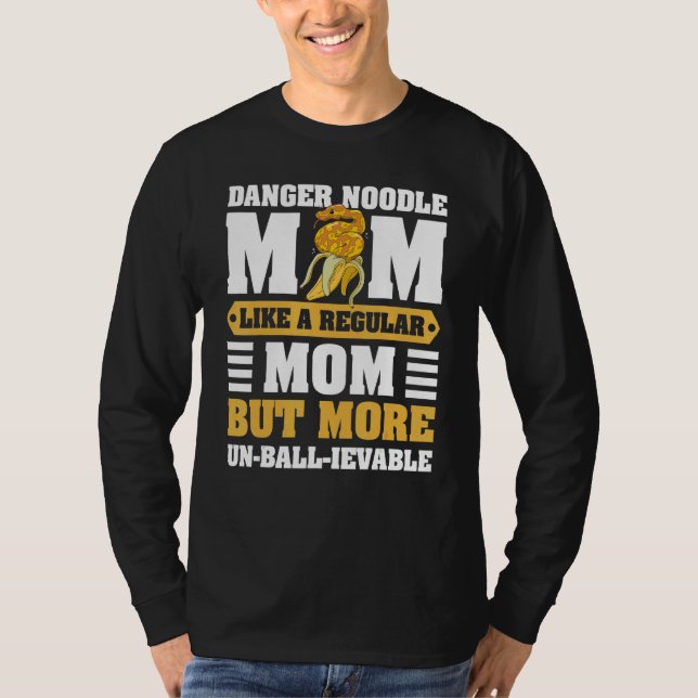 Schlangen-Banane-Ballpython T-Shirt (Vorderseite)