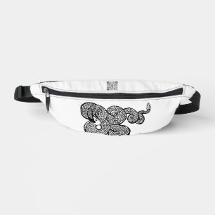 Schlangen-Bauchtasche Bauchtasche