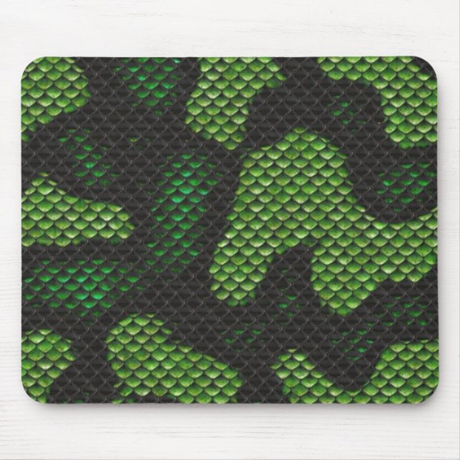 Schlangen-Camouflage MousePad (Vorne)