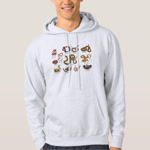 Schlangen-Identifizierungs-Kleid Hoodie