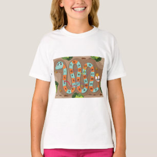 Schlangen-Leiter-Spiel T-Shirt