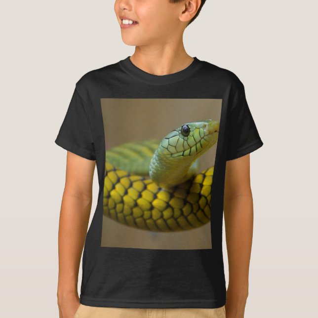 Schlangen-Reptil T-Shirt (Vorderseite)