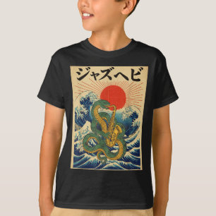 Schlangen-Saxophon-Jazz-Marschkapelle-Abschlusskla T-Shirt