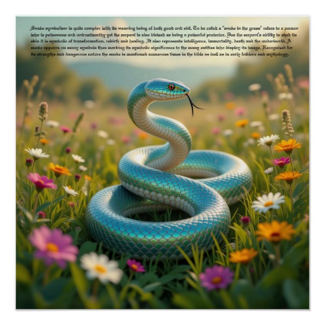 Schlangen-Symbolismus Poster (Vorderseite)