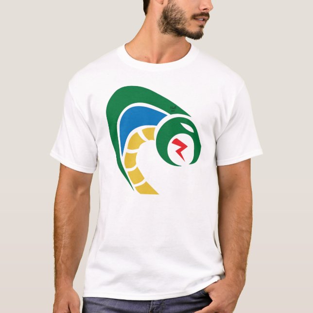 Schlangen-Tierkreis-Symbol T-Shirt (Vorderseite)