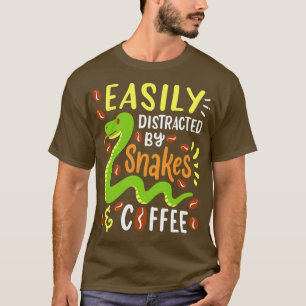Schlangen und Kaffee 3 T-Shirt