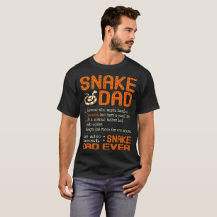 Schlangen-Vater mögen normalen Vater viel cooler T-Shirt