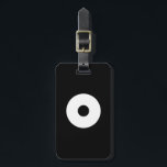 Schlangenauge Gepäckanhänger<br><div class="desc">Dieser KAMON heißt in Japan "Janome".</div>