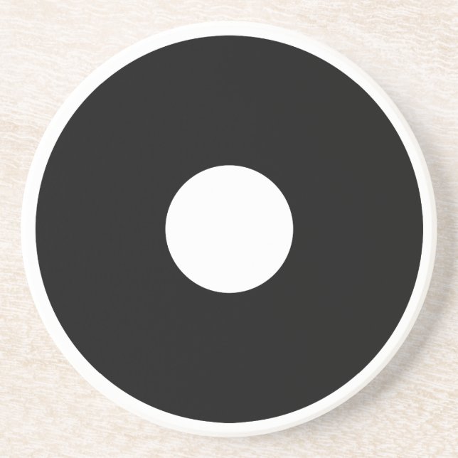 Schlangenauge Sandstein Untersetzer (Vorne)