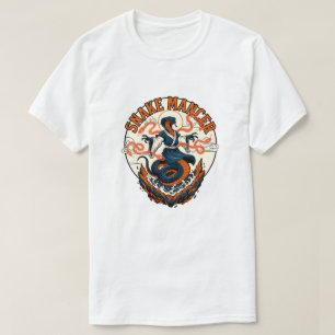Schlangenbeschwörer Mystischer Kobrafantasie Kunst T-Shirt
