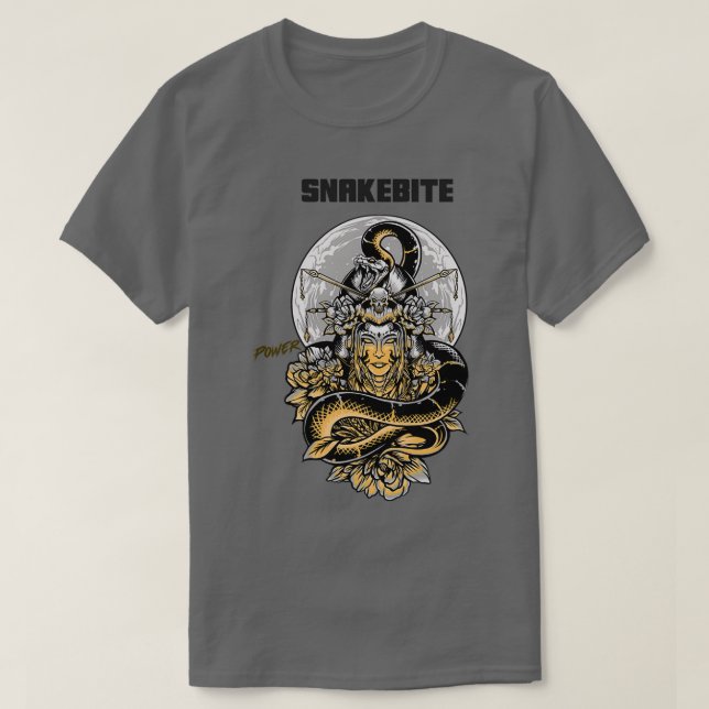 Schlangenbiss T-Shirt (Design vorne)