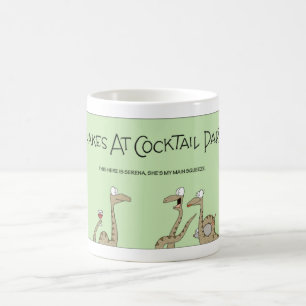 Schlangencocktails Kaffeetasse