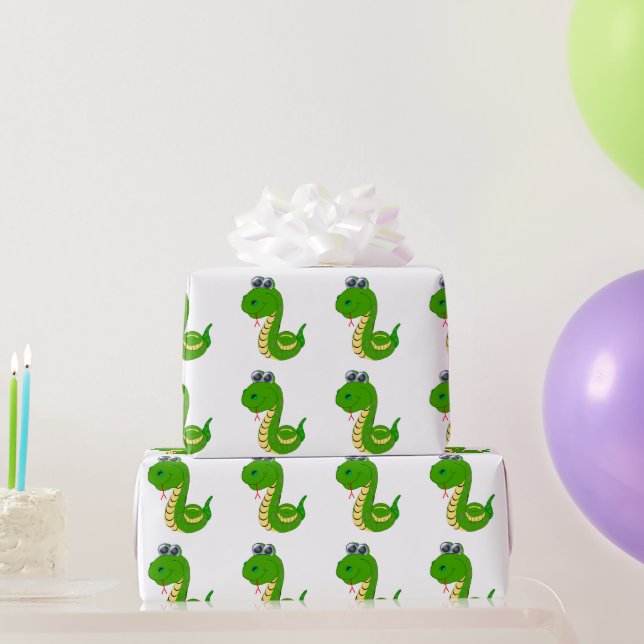 Schlangendesign Geschenkpapier (Partygeschenke)