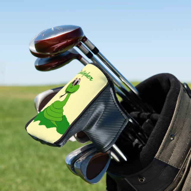 Schlangendesign Golf Headcover (In Situ)