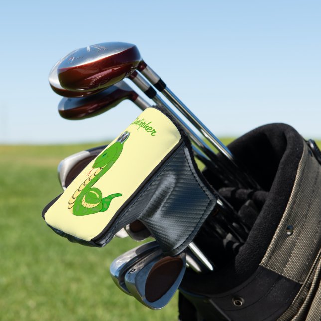 Schlangendesign Golf Headcover (In Situ)