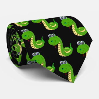 Schlangendesign Krawatte