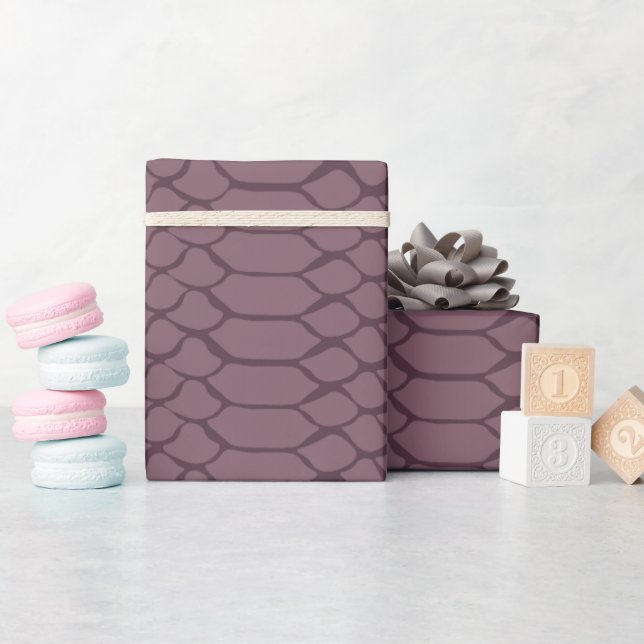 Schlangendruck Geschenkpapier (Babyparty)