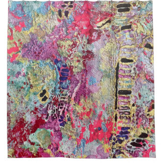 Schlangenduschvorhang kühl, kräftig farbig duschvorhang