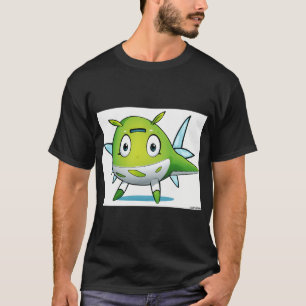 Schlangenfisch Channa-Fisch-Version des balinesisc T-Shirt