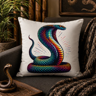 Schlangenförmiger Komfort: Cobra-förmiges Kissen f