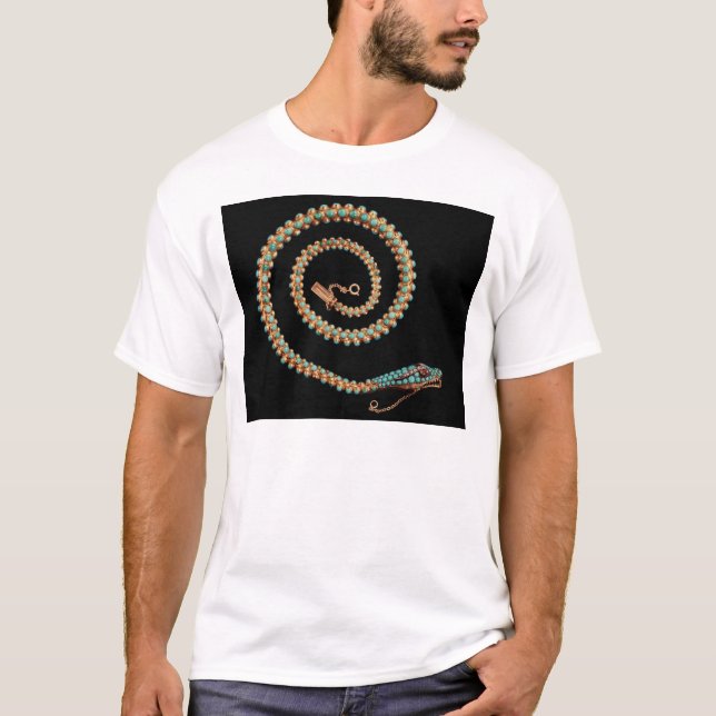 Schlangenhalskette, 1844 T-Shirt (Vorderseite)
