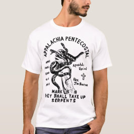 Schlangenhandling Church T Shirt Weird Occult
