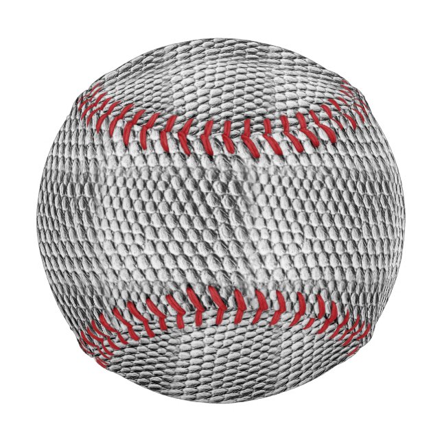 Schlangenhaut Baseball (Rückseite)